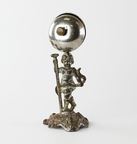 TABLE RING CLOCK, cast iron, Deponirt, early 20th century ...