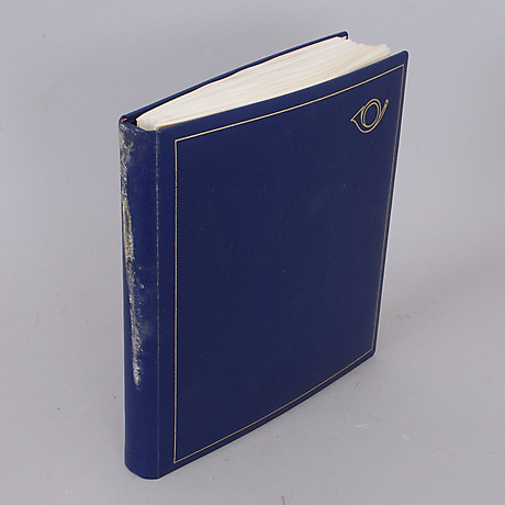 Classeur Maxi Anneaux Prophila Luxe Édition Bleu - Rempli De 10 Pages Pour Collectionneurs (265x310 Mm)