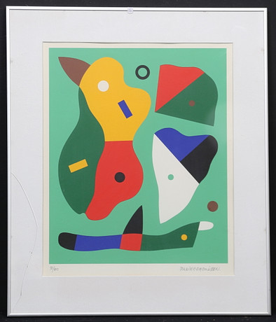 TONNING RASMUSSEN. Color lithograph signed and numbered, 98/100. Art ...