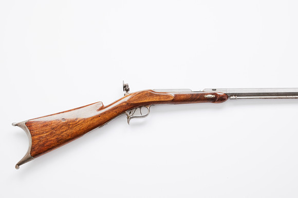 BLOCK RIFLE, for target shooting, mid-1800s. Weapons & Militaria - Guns ...