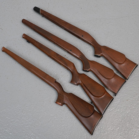 RIFLE BUTTONS, 4 pcs., i.a. Winchester. Weapons & Militaria - Guns ...