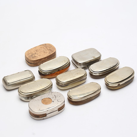 snusdosor-10-st-vrigt-vrigt-auctionet