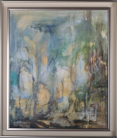 BIRGIT NILSSON. OIL ON CANVAS, signed and dated. Art - Paintings ...