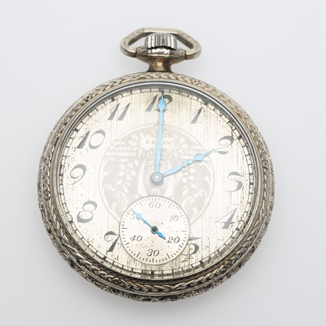 fickur-elgin-metall-klockor-ur-fickur-stoppur-auctionet