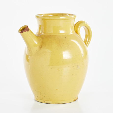 SYRUP POT, Gefle Porslinsfabrik early 20th century, earthenware with ...