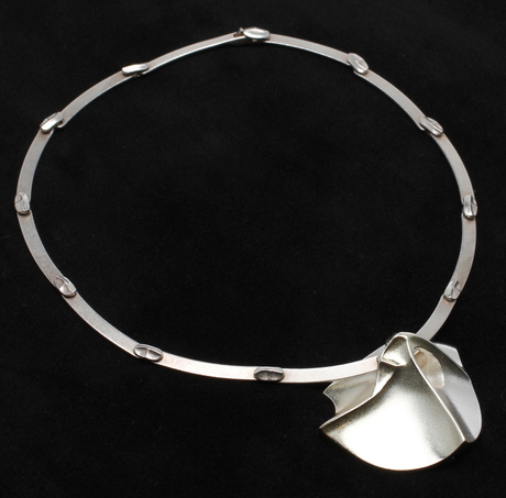COLLIER, sterlingsilver, Lapponia, Finland 1987-88.