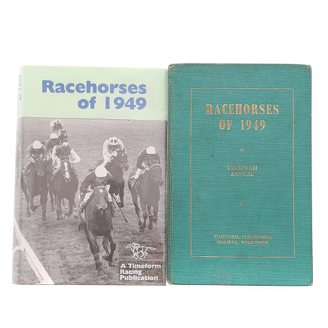 RACEHORSES OF 1949, THE ANNUAL EDITION OF 1949 TIMEFORM. Books, Maps ...