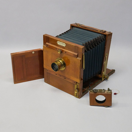 Ancien appareil photo à soufflet (folding camera) GOERZ BERLIN COMPUR