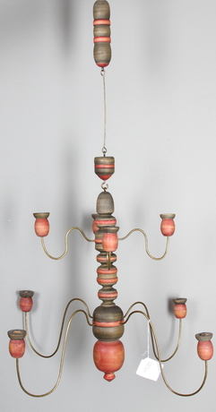 LJUSKRONA, hemslöjdsarbete, 1900-tal.