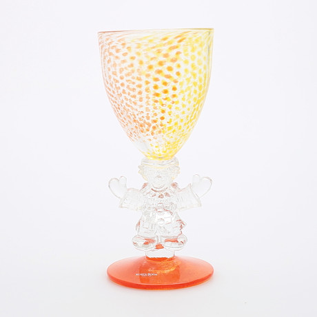 kjell-engman-pokalglas-circus-kosta-boda-signerad-glas