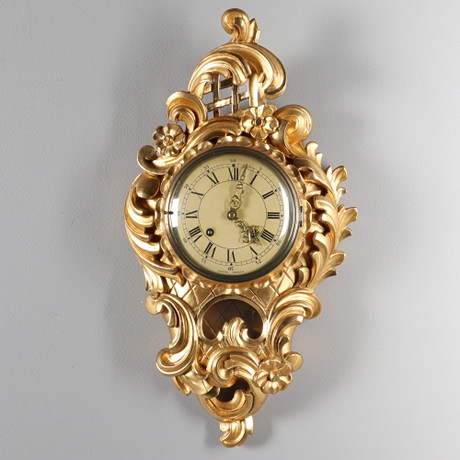 WALL PENDULUM, Exacta, rococo style. Clocks & Watches - Wall Clocks ...