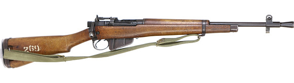 RIFLE, make Enfield, model No5 MK 1 Jungle Carbine, caliber .303 ...