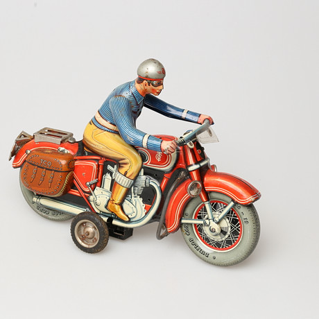TCO TIPPCO/WAGNER MOTO LITHOGRAPHIÉ ÉTAT INUTILISÉ BLEU - eBay