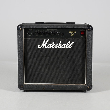 AMPLIFIER, Marshall, Bass - 20, model 5502. Collectables - Musical