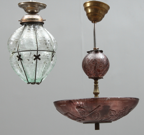 TAKLAMPOR, 2 st, 1900-tal.