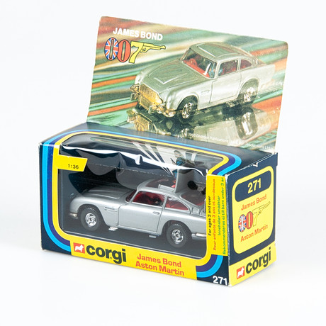 CORGI NO. 271 JAMES BOND 007 ASTON MARTIN DB5. MIB. Toys - Toys
