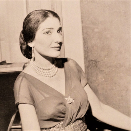 FRED JÄGER. Photograph, Maria Callas in Cologne, 1957. Art