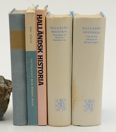 Halländsk historia. 5 Volymer. Böcker, Kartor & Handskrifter - Böcker ...