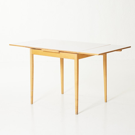 DINING ROOM TABLE, mid 20th century, Perstorp top, 2 pull-out tops ...