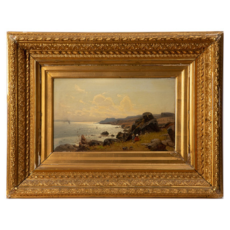 UNKNOWN ARTIST, oil on canvas, signed B , dated 85, 19th century. Art ...
