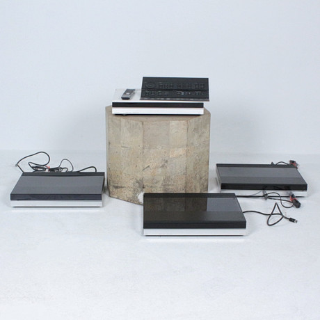 BANG & OLUFSEN. System with record player 'Beogram 6500'. Miscellaneous ...