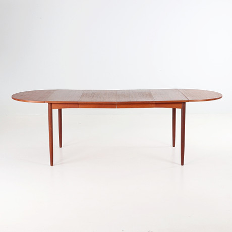 DINING TABLE, with flaps and 2 additional boards, 240 cm long, teak ...