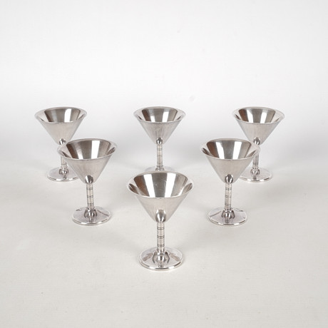 Cocktailglas Elegant Silver 6-pack main image 1