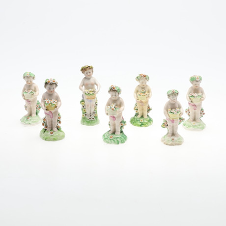 A COLLECTION OF PORCELAIN SPRING FIGURES. Ceramics & Porcelain ...