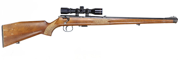 GUN, Repeter, make Anschütz, model 1418, caliber .22LR, serial number ...