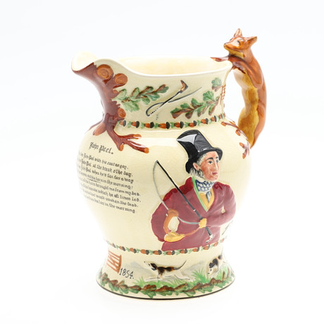 A CROWN DEVON JOHN PEEL MUSICAL JUG. Ceramics & Porcelain - European ...