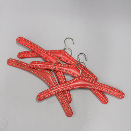 FIVE COAT HANGERS IN GALON WITH RIVETS. Miscellaneous - Miscellaneous ...