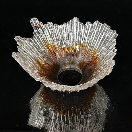 Vide-poche En Verre De Riihimäki - Tauno Wirkkala, Design Finlandais