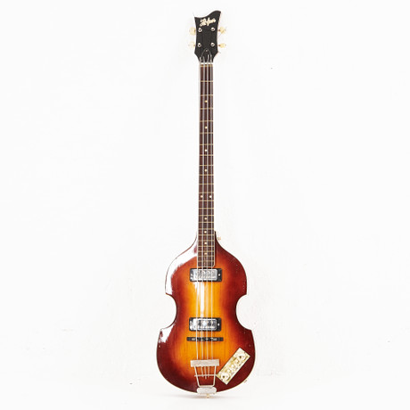 VIOLIN BAS, Höfner, model 500/1, 1965-66, rosewood fretboard, in case ...