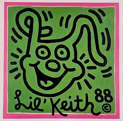 KEITH HARING. REPLICA. 