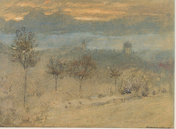 ALBERT GOODWIN, RWS (1845-1932). THUN. Art - Drawings - Auctionet