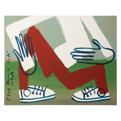 ELIAS MARIA RETI. Oil on Board, signed and dated 1984. Art - Paintings ...