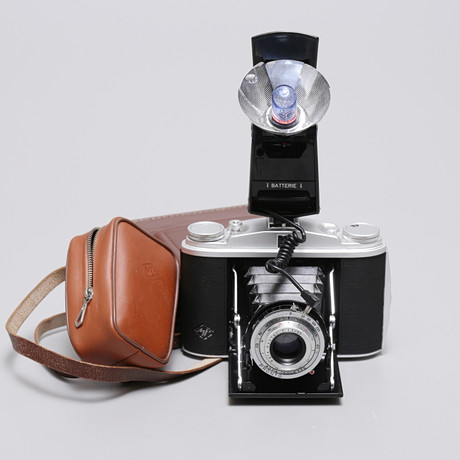 CAMERA, Agfa Isolette with flash. Photo, Cameras & Lenses - Cameras ...