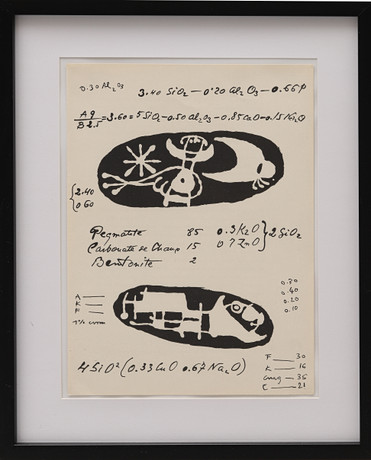 JOAN MIRÓ. LITHOGRAPH, from Derrière le MiRoir no 87-88-89, 1956. Art ...