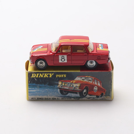 Dinky Toys France Alfa Roméo Giulia 1600 Rallye réf : 1401 🇫🇷 - Collection