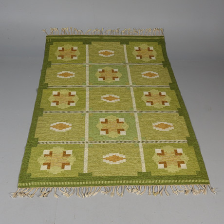 INGEGERD SILOW. MATTA, rölakan, signerad. Mattor & Textil - Mattor ...
