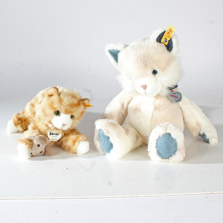 Steiff Mimmi Cat, Red Tabby