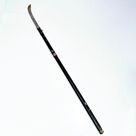 NAGINATA JAPONESA EN MADERA, ACERO Y HIERRO. Armas y militaria - Armas ...