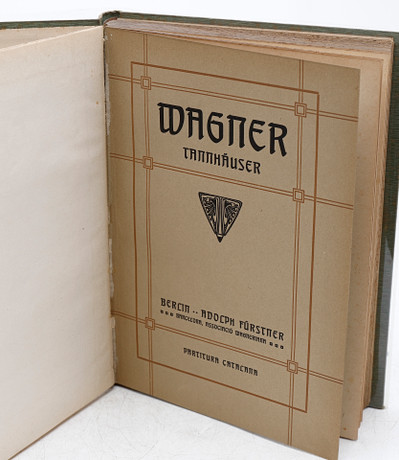 Richard Wagner, "Tannhäuser y la tençó de Wartburg. Nova partitura
