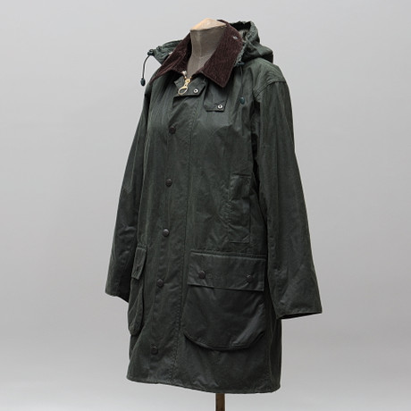 BARBOUR BORDER, oljerock, damstorlek C38. Vintagekläder & Accessoarer ...