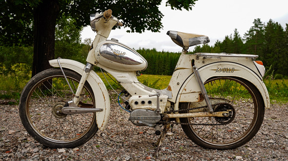 APOLLO, moped, 1950/60-tal. Fordon, Båtar & Delar - Mopeder - Auctionet