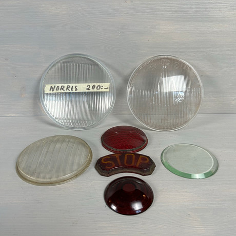 PARTI LAMPGLAS, 7 delar, bl.a. Hella och Bosch.