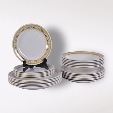 DINING SET, 22 pieces, porcelain, 