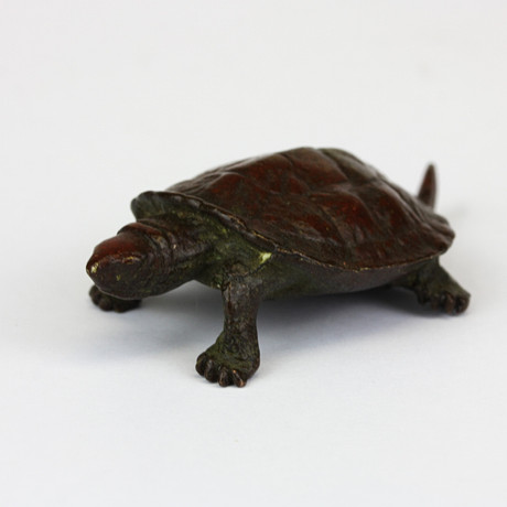 JAPANESE TURTLE FIGURE. Asiatica - Auctionet