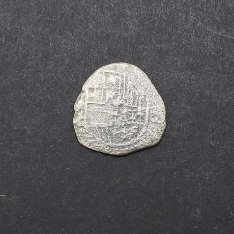 A SHIPWRECK 2 REAL COIN FROM THE RILL COVE WRECK. Coins, Medals ...