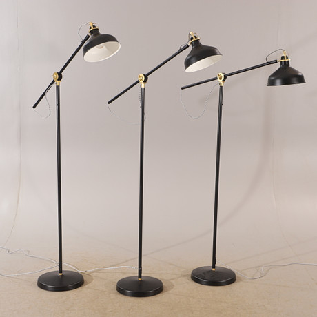 GOLVLAMPOR, 3 stycken 